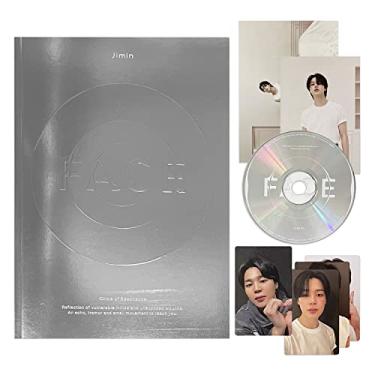 Imagem de JIMIN OF BTS - [FACE] (Invisible Face Ver.) Photo Book + CD + Photo Card A + Photo Card B + Post Card + Large Post Card + 2 Extra Photocards