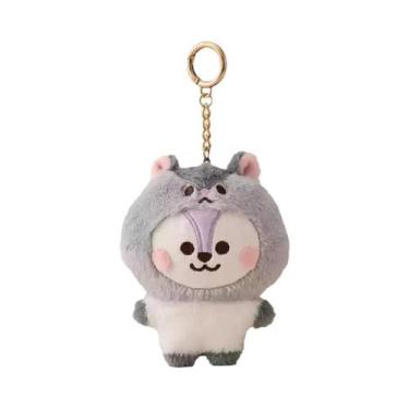 Imagem de Chaveiro De Pelúcia Kawaii BT21 Baby Zoo, Pingente Fofo De Desenho Ani