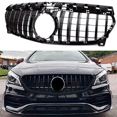 Imagem de XinYu Carcyling Grades dianteiras adequadas para Mercedes W117 CLA Class CLA200 CLA250 CLA45 AMG 2013-2019 (preto)