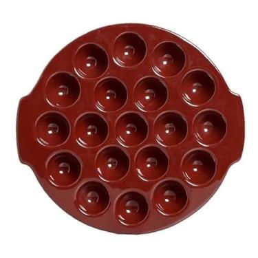 Imagem de Provolonera Ceramica Petisqueira Queijo (19 CAVIDADES)