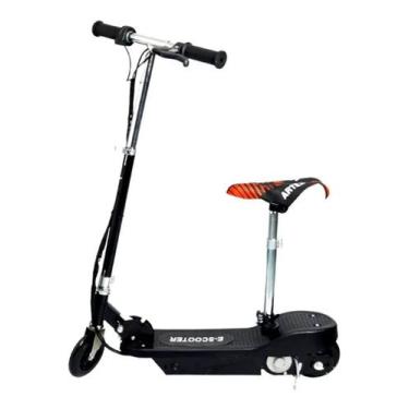 Imagem de Patinete Elétrico Preto - Assento - 15 km/h - Bateria - 70kg - Importw