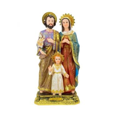 Imagem de Sagrada Família 41cm - Enfeite Resina - Tasco