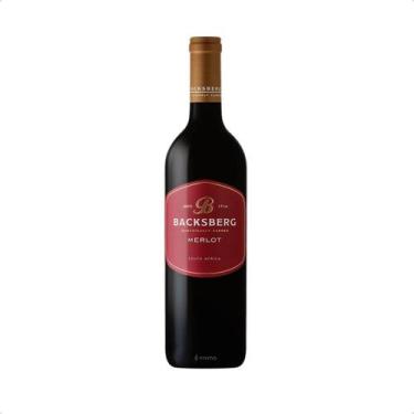 Imagem de Vinho Tinto Merlot Backsberg Sul-Africano