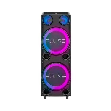 Imagem de Caixa de Som Pulse Double SP508 com Bluetooth, USB e Iluminação LED 2300W