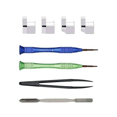 Imagem de Mcbazel Replacement Metal L/R Lock Buckle Set with Open Tool for N-Switch Joy-Con (NOT for Switch 2)