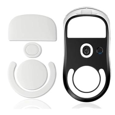 Imagem de LQMBABY Gelo arredondado 2,5D bordas curvas patins de mouse para jogos G Pro X Superlight 2- substituição de mouse pads PTFE suaves de 0,7 mm