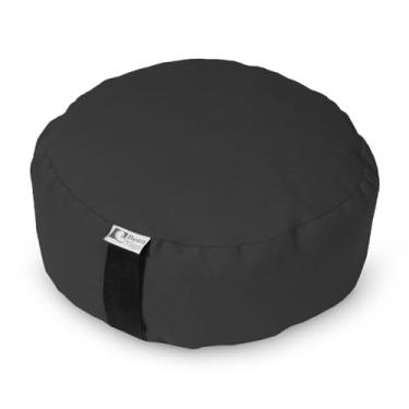 Imagem de Bean Products Almofadas de meditação Zafu para sentar no chão, almofada de ioga, almofada de ioga com enchimento de algodão/trigo sarraceno, almofada de meditação Zafu, almofada de oração zen para