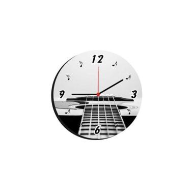 Imagem de Relógio De Parede Decorativo Estilo Música 56