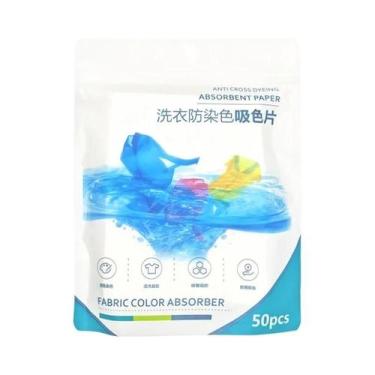 Imagem de Folhas Capturadoras De Cor Para Lavagem 50 100 200PCS Tabletes Anti-Co