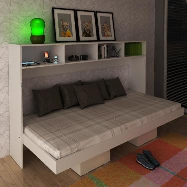 Imagem de Cama Articulada Solteiro Para Colchão 88 X 188Cm Multimóveis Vcr35066 Branco Branco