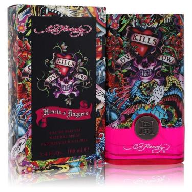 Imagem de Perfume Feminino Ed Hardy Hearts & Daggers Christian Audigier 100 Ml Eau De Parfum