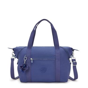 Imagem de Kipling Bolsa feminina artística, Azul oceano, 7.75''L x 10.75''H x 17.25''D, Kipling Bolsa feminina artística