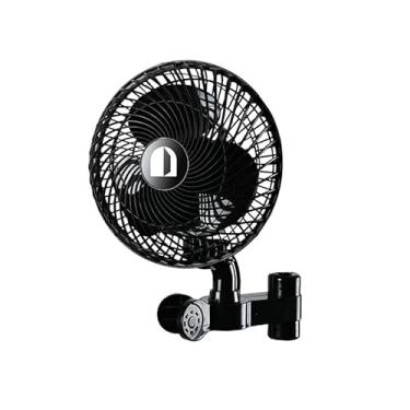 Imagem de Ventilador Oscilante de Clip Leds Indoor 20cm 180° 2 Velocidades 3 Hélices - Baixo Ruído Circulação de Ar Cultivo Indoor Para Estufa Grow (110, Volts)