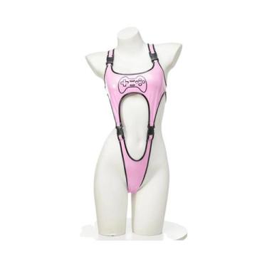 Imagem de Macacão Sexy Punk De Couro PU Para Mulheres, Lingerie De Cosplay, Roup