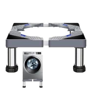 Imagem de Suporte para máquina de lavar, base elevada, base elevada, ajustável, lavadora, secadora, pedestal, acessórios de eletrodomésticos resistentes