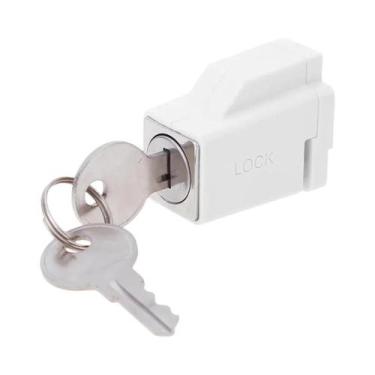 Imagem de Trava De Segurança Infantil Em Liga De Alumínio Para Portas E Janelas 