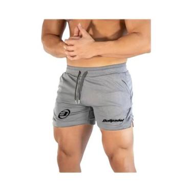 Imagem de Shorts Esportivos Masculinos De Verão Em Malha Respirável De Secagem R