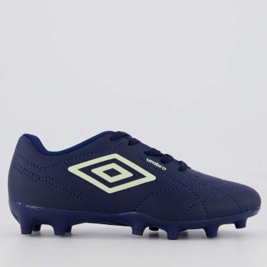 Imagem de Chuteira Umbro Class Footballer Campo Juvenil Marinho-Unissex