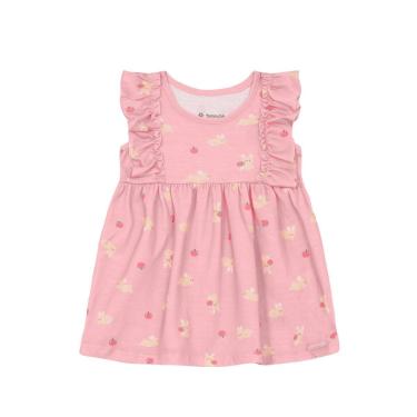 Imagem de Vestido bebê menina de coelhinhos Brandili Baby-Unissex