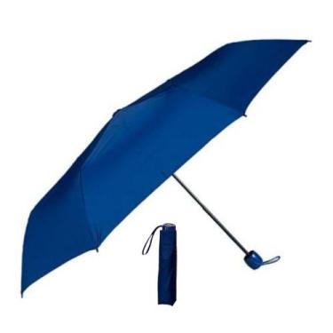Imagem de Sombrinha Colori Manual Guarda Chuva em Metal Fazzoletti 104 Azul - Fa