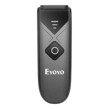 Imagem de Leitor De Código De Barras Com Suporte Eyoyo Ey015 Usb 2d Preto 5v Pre