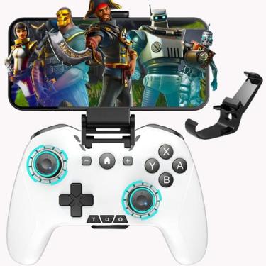 Imagem de Controlador Bluetooth UNIHOW para iPhone/Móvil/Switch/PC/TV