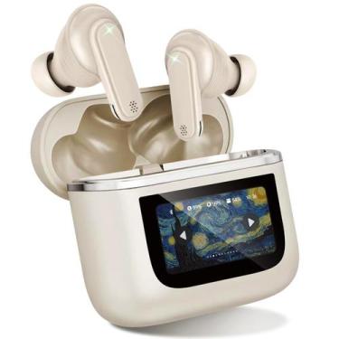 Imagem de Fones de ouvido sem fio Y12 Bluetooth 5.4 com ANC 40H Playtime IPX7 - 