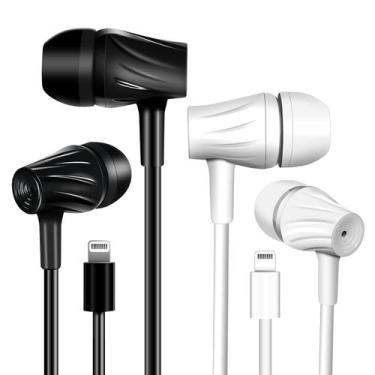 Imagem de Fones de ouvido Moyork Wired Earbuds, pacote com 2