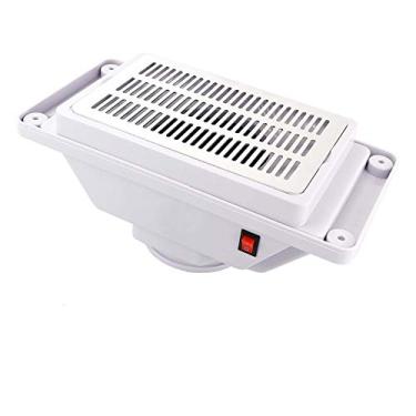 Imagem de scosao Máquina coletora de poeira para unhas com 3 sacos de poeira, coletor de poeira a vácuo, ferramenta de manicure para unhas acrílicas e gel de extensão de unha de poliéster,