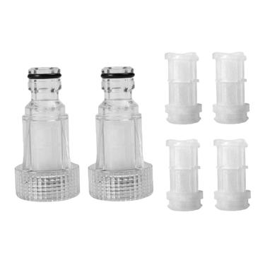 Imagem de Fenteer Conexão de máquina de lavar carro de 6 peças para acessórios da série K2K7