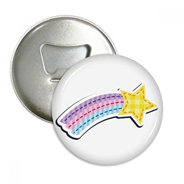 Imagem de Emblema multifuncional com ímã de geladeira e universo e alienígena