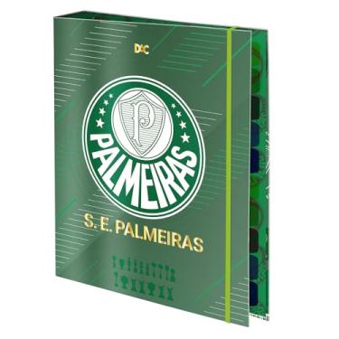 Imagem de DAC - Caderno Argolado Universitário com 48 Folhas Fechamento em Elástico - Palmeiras