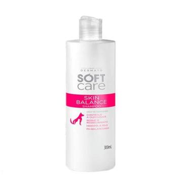 Imagem de Shampoo Soft Care Skin Balance para Cães e Gatos - 300ml - Pet Society