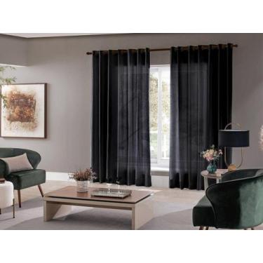 Imagem de Cortina Pequena Para Janela Barcelona 200x180 Ambientes Claros - Admir