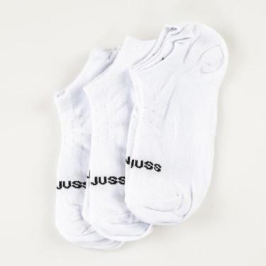 Imagem de Kit 3 Meias Sapatilha Brand 34 Ao 38 - Anjuss, Bco, Bco, Bco, UN