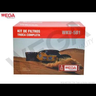 Imagem de Kit filtros Renault Master 2013 a 2024 Wega WKU-581