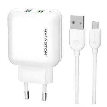 Imagem de Carregador Turbo 5.1 A Micro Usb V8 Celulares Android V8 - HM