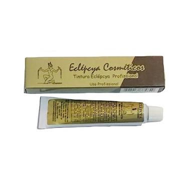 Imagem de Tintura Sobrancelhas Eclépcya Marrom Média 15g e Diluente 30ml