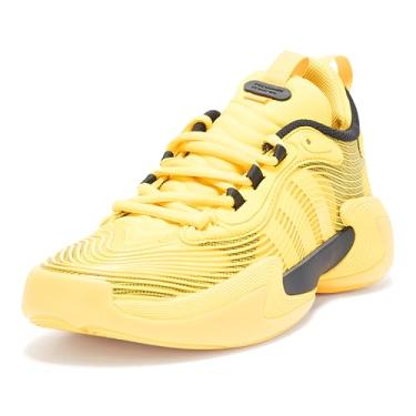 Imagem de adidas Tênis feminino Exhibit Select Mid Trainers-Legacy, Amarelo utilitário/preto/amarelo, 37