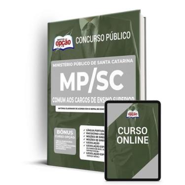 Imagem de Apostila MP-SC - Comum aos Cargos de Ensino Superior - Apostilas Opção