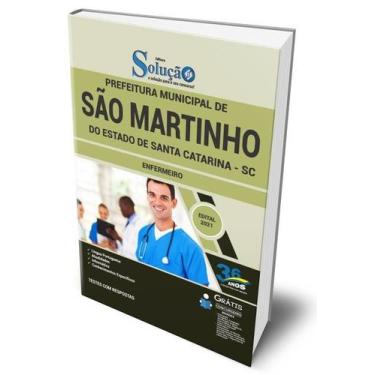 Imagem de Apostila Prefeitura de São Martinho - SC - Enfermeiro - Editora Soluçã