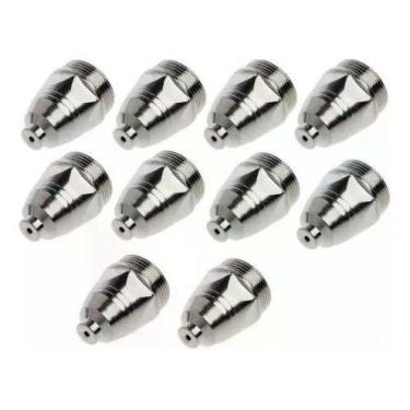 Imagem de Kit Consumíveis Tocha Corte Plasma P80: 10 un. Bico - Maqpoint