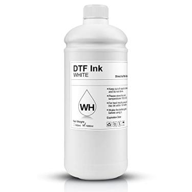 Imagem de Tinta de transferência Rock Rose DTF 1000 ml / refil de garrafa para impressoras DTF filme de transferência de calor (branco)