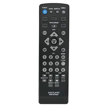 Imagem de VINABTY AKB73276301 Controle remoto substituto para LG DVD Player portátil DP670D Dp671d