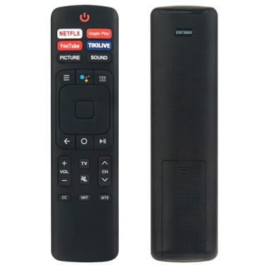 Imagem de ERF3B69 Controle remoto substituído adequado para Smart TV Android Sharp/Hisense sub ERF3A69S ERF3N69H ERF3A69 ERF3B69S ERF3B69 ERF3R69H ERF3I69H ERF3F69V ERF3I69V [SEM comando de voz]