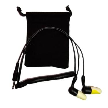 Imagem de Generic Race Radios Direct Challenger Sportsman Ear Buds Cabo espiralado, preto