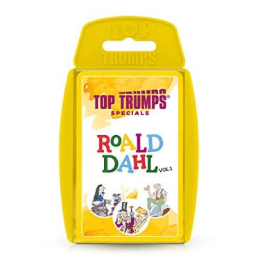 Imagem de Top Trumps Roald Dahl Vol.1 Specials Card Game, Play with gloriumptious Characters from Matilda, The BFG, Charlie and The Chocolate Factory and Willy Wonka, Gifts for Boys and Girls Aged 6 Plus