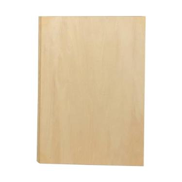 Imagem de Cregugua Pacote com 9 Folhas Finas de Compensado de Tília de 1/8 X 12 X 17" para Projeto de Artesanato Faça Você Mesmo com Corte A Laser