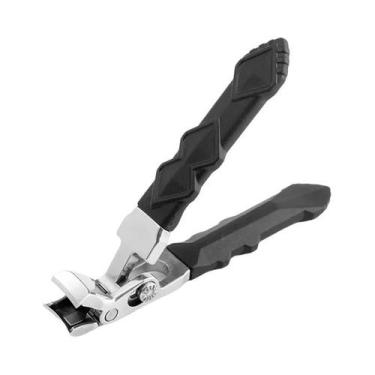Imagem de Tesoura De Unhas De Aço Inoxidável Resistente, Lâmina Curvada, Mandíbu