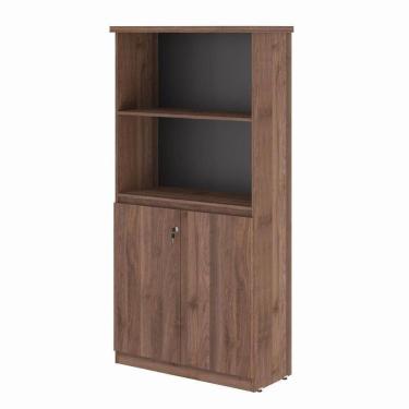 Imagem de Estante Com 3 Prateleiras Safira Noce